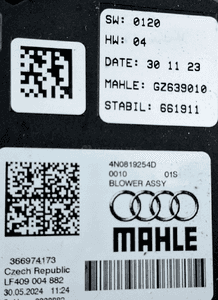 Audi A6 S6 RS6 atomizer zapachowy dozownik perfum 4N0819254D 3