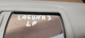Słonecznik osłona przeciwsłoneczna lewa Renault Laguna III 5