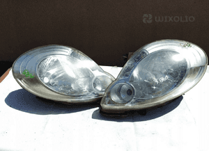 Lampa przednia przód lewa prawa renault kangoo ii 260605792R 260103316R uk 3