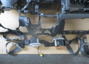 Konsola deska honda jazz iii air bag zaślepka pasy 2