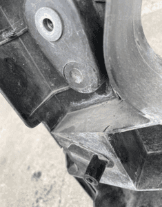 MERCEDES sprinter 906 LIFT wzmocnienie pas przedni plastik 4