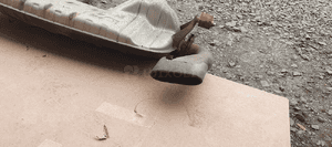 Tłumik końcowy wydech rura VW Touareg 3.0 TDI 4