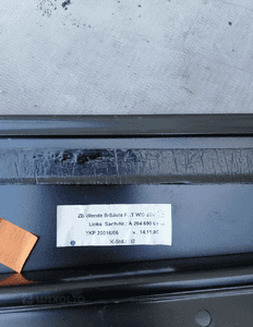 Listwa drzwi osłona słupka lewa prawa Mercedes C Klasa W204 2046900187 6