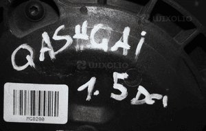 Nissan Qashqai J10 1.5 DCI KOMPLET CHŁODNIC CHŁODNICE KOMPLETNE Z WENTYLATOREM 3