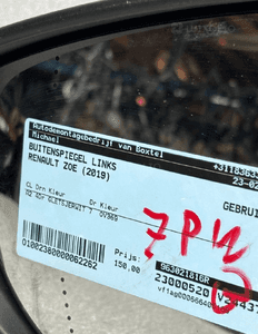 Lusterko prawe renault zoe ii 2 7PIN eu org fv 9