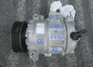 POMPA KLIMATYZACJI KOMPRESOR VW AUDI SEAT SKODA SUPERB II 2 1.4 TSI 125KM 1K0820859S 2