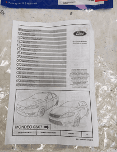 Ford mondeo MK4 chlapacz lewy prawy tył komplet nowy oryginał 7