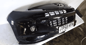 Zderzak przód przedni do peugeot 207 halogeny exl 4