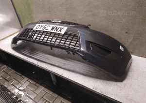 Zderzak przód przedni ford focus MK.2 2 ii lift fl H4 szary grafit halogeny 2