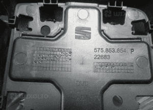 Grill gril atrapa seat ateca lift 575853654P 2020- 13