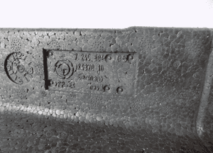 BMW 1 F20/F21 - Absorber zderzaka - 11652 5