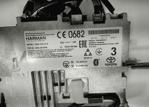 Fabryczne radio nawigacja toyota auris ii 86140-02380 2015-2018 lift 4