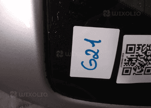 Klapa tył tylna bagażnika toyota corolla verso ii 2 1C0 srebrna 4
