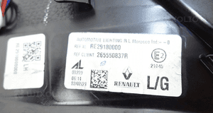 Renault austral 2022- lampa lewy tył 265550837R 5