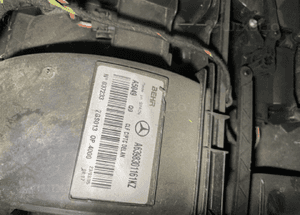 VITO VIANO 639 nagrzewnica belka rura mieszalnik rezystor wentylator 6