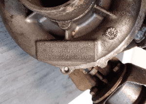 Turbo turbosprężarka ford citroen peugeot 1.6 9663199280 2006 oryginał wysyłka! 5