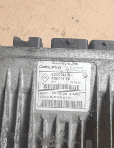 } KOMPUTER SILNIKA NISSAN MICRA K12 1.5D 03R 8200334419 4