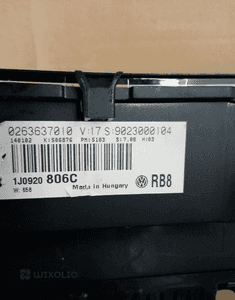 Licznik Zegar VW Golf IV 1.6 Automat 1j0920806c 3