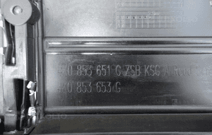 Audi A6 C8 allroad grill atrapa atrapa zderzak przód 4K0853651G 8