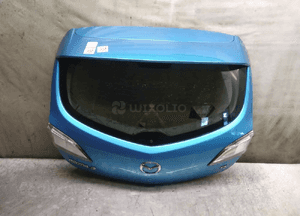 Klapa tył tylna bagażnika mazda 3 iii bl hb hatchback błękitna niebieska 1