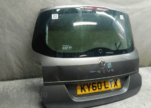 Klapa tył bagażnika do renault modus lift fl tekng szary posiada wgniecenie 3