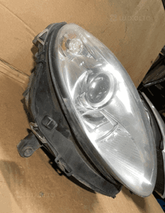 mercedes r 251 lampa reflektor soczewka h7 lewa prawa 3