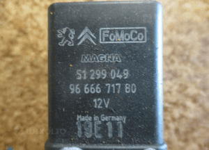 Sterownik świec peugeot citroen ford 9666671780 4