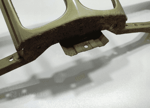 Grill pas przód przedni wzmocnienie atrapa nosek bmw 7 E23 1977-1986 6