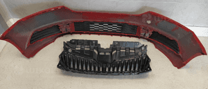 Skoda fabia iii 3 lift zderzak przód przedni grill atrapa chłodnicy 13