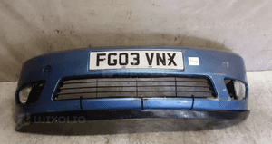 Zderzak przód przedni do ford fiesta vi MK.6 przedlift halogeny niebieski 1