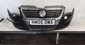 ^ ZDERZAK PRZÓD RPZEDNI DO VW VOLKSWAGEN PASSAT B6  LC9Z CZARNY 1