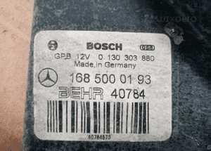 Wentylator chłodnicy wiatrak Mercedes A168 1685000193 4
