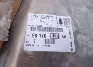 Kierownica wlot powietrza peugeot 3008 opel mokka 9817002880 nowy oryginał 4