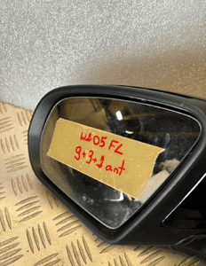Lusterko lewe mercedes W205 9+3+2ANT eu org fv 7