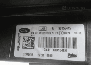 Lampa przednia przód lewa prawa ford kuga MK2 lift xenon czarna 2016-2019 rok 40