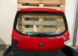 Klapa tył tylna bagażnika seat ibiza 4 iv 3D 3 drzwi hb LS3H czerwona 1