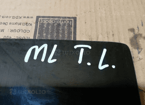 Szyba lewy tył tylna lewa Mercedes ML W163 AS3 A1637351110 6