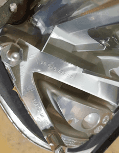 Lampa lewy tył  w klapę citroen C4 picasso nr 9653547777 3