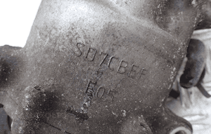 SPRĘŻARKA KLIMATYZACJI FORD PEUGEOT CITROEN 1,6 HDI SD7CDEF RADOM 4