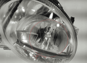 Lampa prawa prawy przód przednia mercedes clk W209 209 2005-2009 lift euro 8