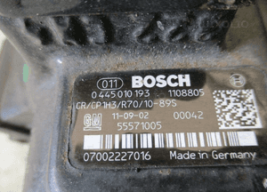 Pompa wtryskowa 0445010193 opel 2.0 cdti 4