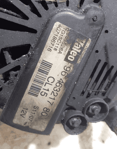 ALTERNATOR PEUGEOT 1.4 9646321780 WYSYŁKA! 4