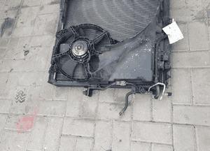 CHŁODNICA WODY + WENTYLATOR NISSAN PATHFINDER R51 III 2005R- 2.5 DCI 8