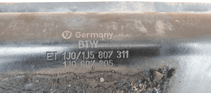 Belka wzmocnienie zderzaka tył VW Phaeton 1J0807311 7