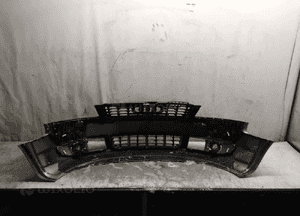 Zderzak przód przedni do audi A4 B6 cabrio LY7W srebrny halogeny 4