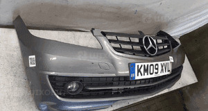 Zderzak przód przedni mercedes-benz klasa a 180 W169 lift fl szary halogeny 4