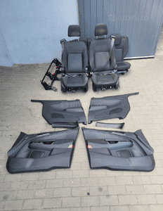 FOTELE SIEDZENIA KANAPA BOCZKI TAPICERKA WNĘTRZE Ford B-Max BMax 12- EU bdb 2