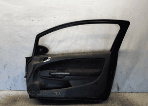 Drzwi przód przednie prawe opel corsa d Z20R czarne 3D 3 drzwi hb 7