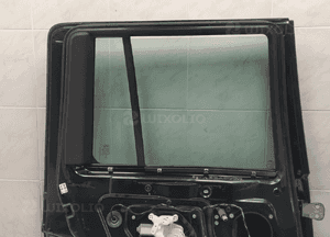 Land rover discovery iv L319 drzwi lewy tył tylne szyba logowana klamka oryginał 11