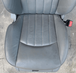 MERCEDES CLS 219 fotel fotele przod SZARA skóra  grzane 8